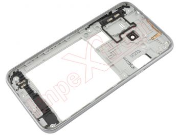 Rear inner shell with silver / grey frame for Samsung Galaxy J3 (2016), J320